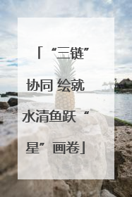 “三链”协同 绘就水清鱼跃“星”画卷
