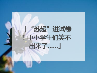 “苏超”进试卷！中小学生们笑不出来了……
