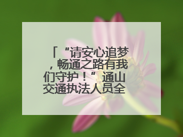 “请安心追梦，畅通之路有我们守护！”通山交通执法人员全力护航高考路