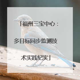福州三宝中心：多目标同步监测技术实践纪实