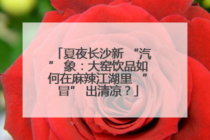 夏夜长沙新 “汽” 象：大窑饮品如何在麻辣江湖里 “冒” 出清凉？
