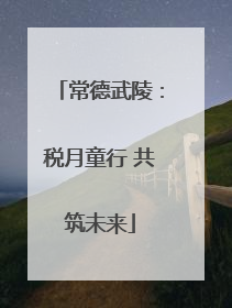 常德武陵：税月童行 共筑未来
