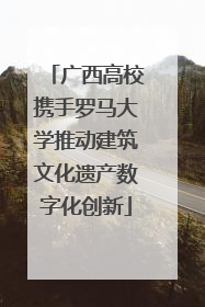 广西高校携手罗马大学推动建筑文化遗产数字化创新