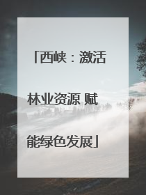 西峡：激活林业资源 赋能绿色发展