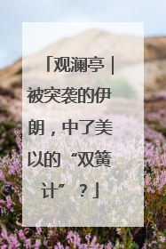 观澜亭｜被突袭的伊朗，中了美以的“双簧计”？