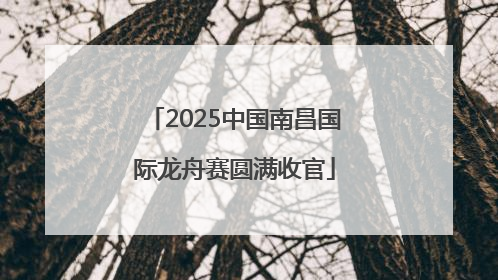2025中国南昌国际龙舟赛圆满收官